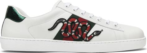 cheap gucci embroided aces snakes|gucci ace embroidered snake .